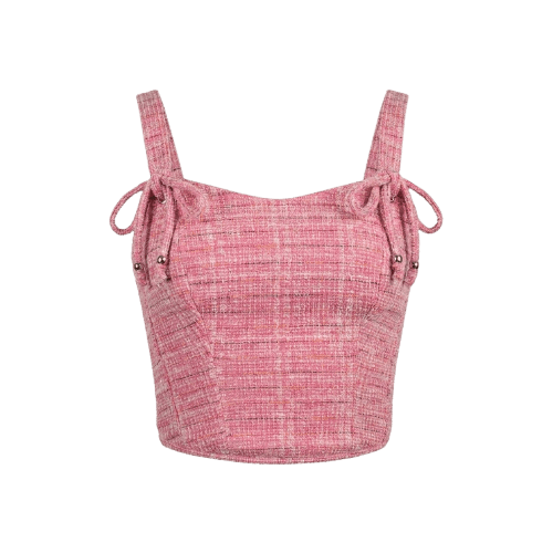 Top Cropped Alcinhas Girl Boss Planet Girls Rosa