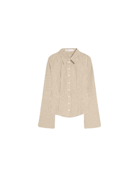Camisa manga sino justa