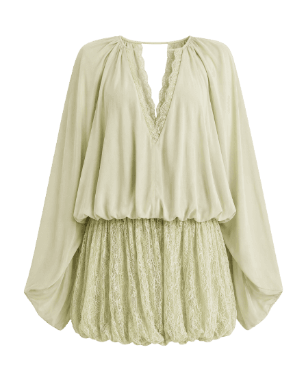 Vestido Curto Balonê Sabrina
