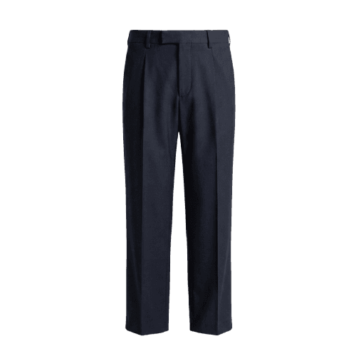 CALÇA RELAXED FIT COM PREGAS
