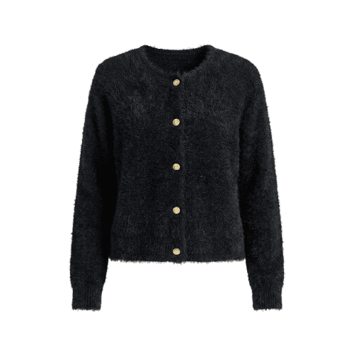 CARDIGAN PELINHO – PRETO