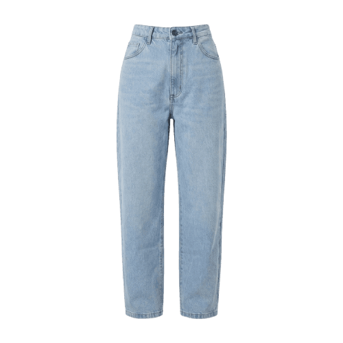 calça jeans ajustável mom clara