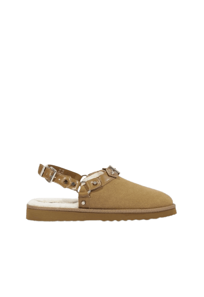 Mule Maple Couro Marrom Claro