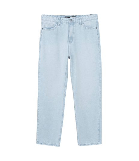 Calça Baggy em Jeans Vintage